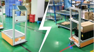 以磁導航、色帶導航AGV之名，帶走步科AGV控制器吧